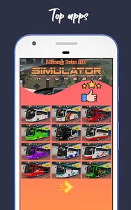Livery Bus HD Simulator Indo screenshot 1