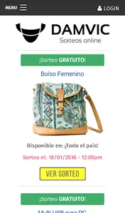 DAMVIC Sorteos Online screenshot 6