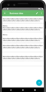 Drag Memo / Sortable Notepad screenshot 1