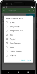 Drag Memo / Sortable Notepad screenshot 4