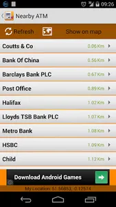 Nearby ATM (bank Locator) screenshot 2