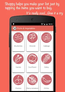 Shoppy! Grocery list screenshot 3