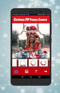 Photo Frames Christmas Effect screenshot 1