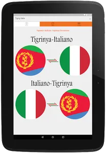 Tigrinya Italy Dictionary screenshot 11