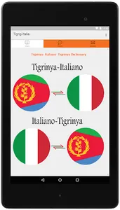 Tigrinya Italy Dictionary screenshot 8