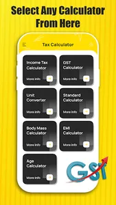 Income Tax Calculator : Tools screenshot 0