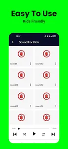 Sound For Kids screenshot 1
