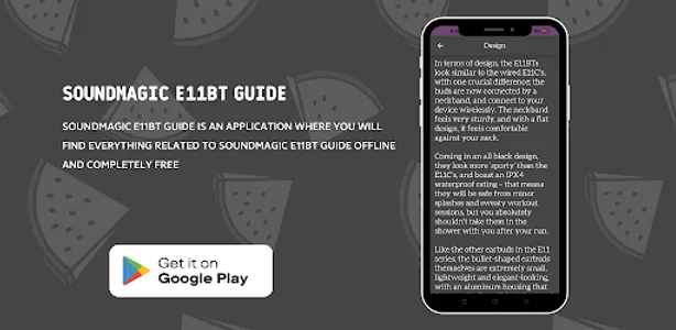 SoundMAGIC E11BT Guide screenshot 2