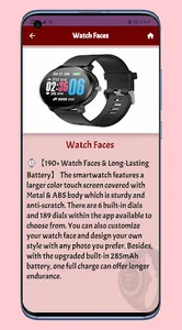 SoundPEATS Watch pro 1 guide screenshot 2
