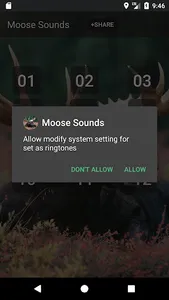 Moose Sounds screenshot 2