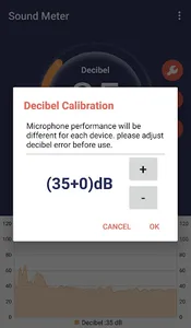 Sound Decibel Meter:Noise Test screenshot 1