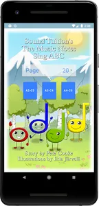 The Music Notes Sing ABC screenshot 0