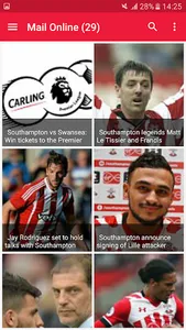 Football News Southampton screenshot 1