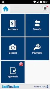 SouthTrust Bank Business screenshot 2