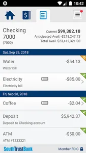SouthTrust Bank Business screenshot 4