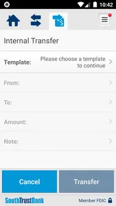 SouthTrust Bank Business screenshot 5