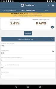 Southwire Voltage Drop screenshot 3