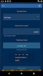 SoyaCoin screenshot 0