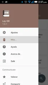 Ley del Impuesto Sobre la Rent screenshot 0