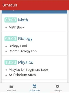 Backpack Organizer screenshot 0