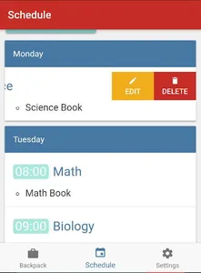 Backpack Organizer screenshot 1