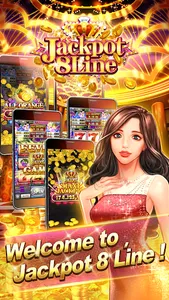 Jackpot 8 Line Slots screenshot 0