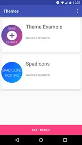 SpadIcons - IPG Theme screenshot 0