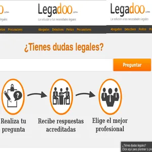 Legadoo profesionales legales screenshot 3