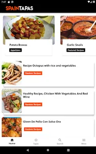Spain Tapas - Free Spanish Tap screenshot 4