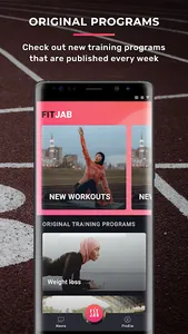 FitJab - muslim female fitness screenshot 1