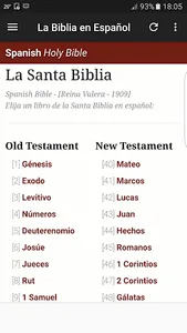 Santa Biblia Reina Valera screenshot 1