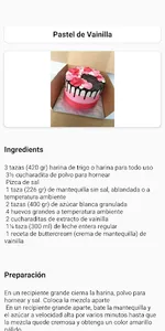 Recetas fáciles de pasteles gr screenshot 8