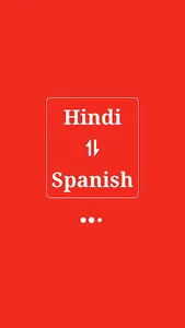 Spanish Hindi Translator screenshot 0