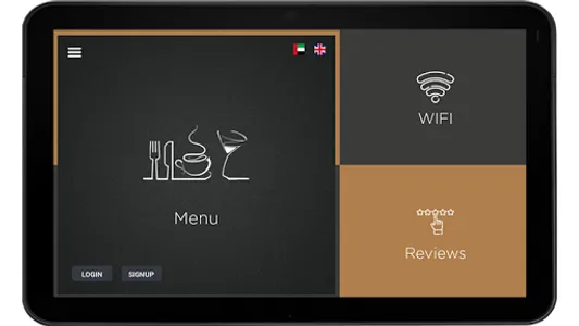 SPA Plus - SPA tablet menu App screenshot 0
