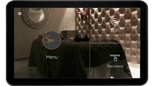 SPA Plus - SPA tablet menu App screenshot 1