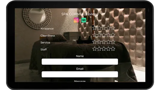 SPA Plus - SPA tablet menu App screenshot 3