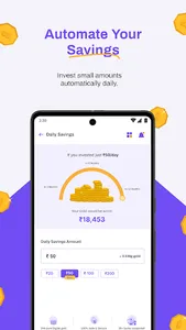 Spare8 - Digital Gold Savings screenshot 4
