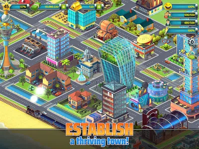 Town Building Games: Tropic Ci screenshot 15