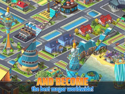 Town Building Games: Tropic Ci screenshot 20