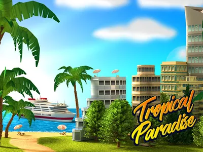 Tropic Paradise Sim: Town Buil screenshot 14