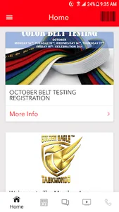 Golden Eagle Taekwondo screenshot 3