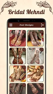 Mehndi designs for Bridal screenshot 0