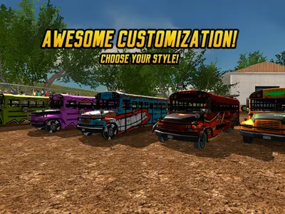 School Bus Demolition Derby screenshot 13