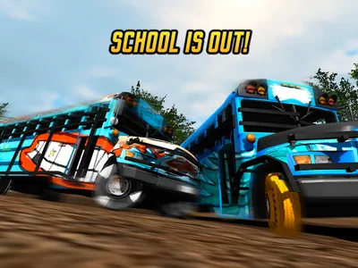 School Bus Demolition Derby screenshot 14