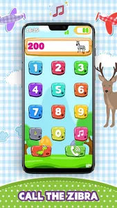 BabyPhone for kids -Animals Mu screenshot 1