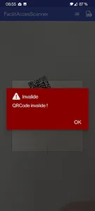 FacilitAccesScanner screenshot 2