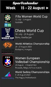 Sport Calendar screenshot 0