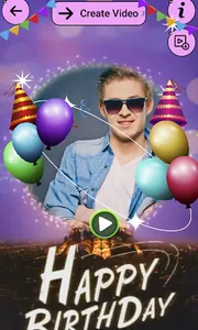 Birthday Video Maker App 2023 screenshot 2