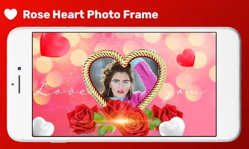 Rose Heart Photo Frames screenshot 3