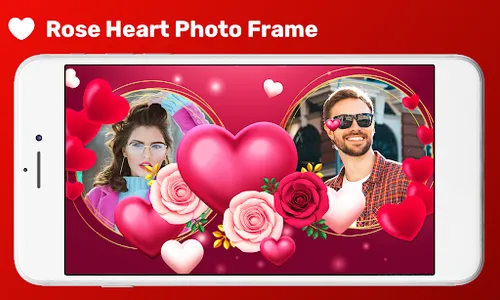 Rose Heart Photo Frames screenshot 4